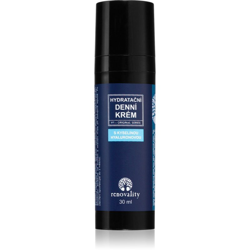 RENOVALITY Hydratační denní krém s kyselinou hyaluronovou, 30 ml