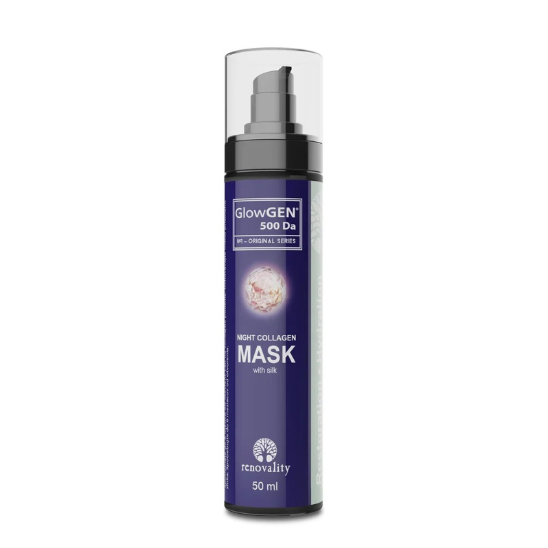 Renovality GlowGEN 500 Da Noční kolagenová maska 50 ml