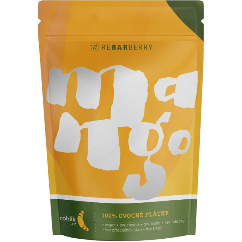 Rebarberry Mango 100% ovocné plátky
