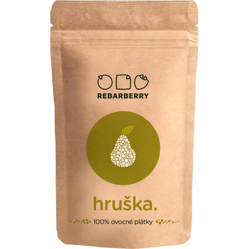 Rebarberry Hruška 100% ovocné plátky