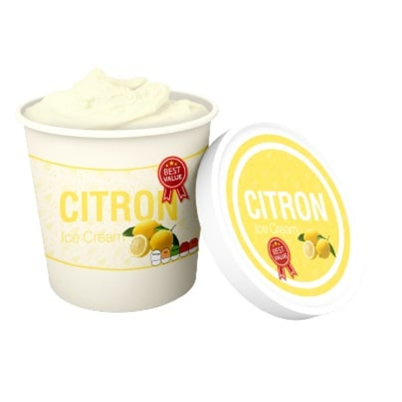 Zmrzlina citronový sorbet