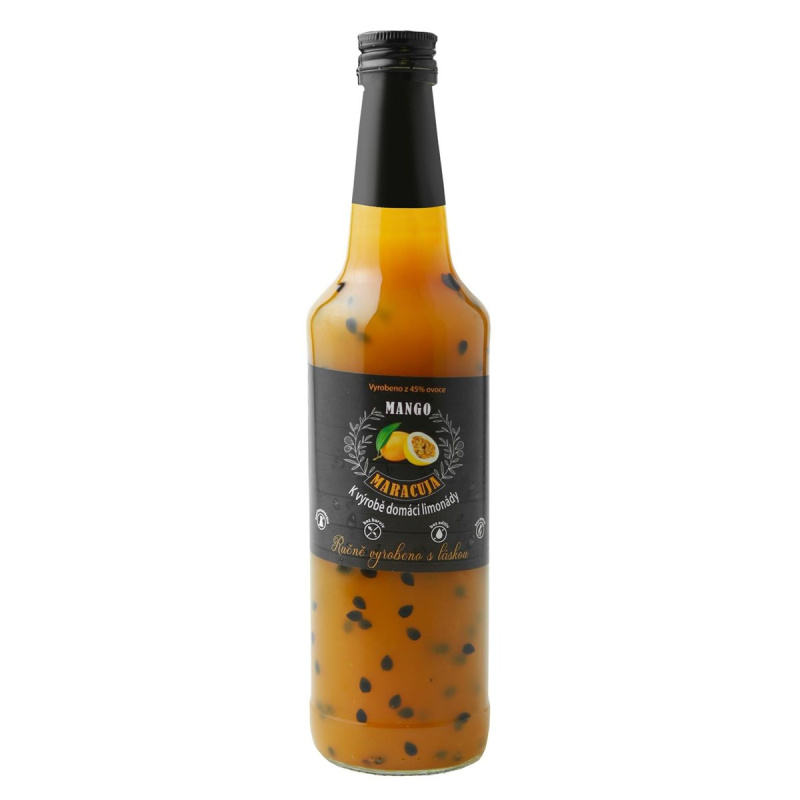 Fresca Mango a maracuja sirup sklo