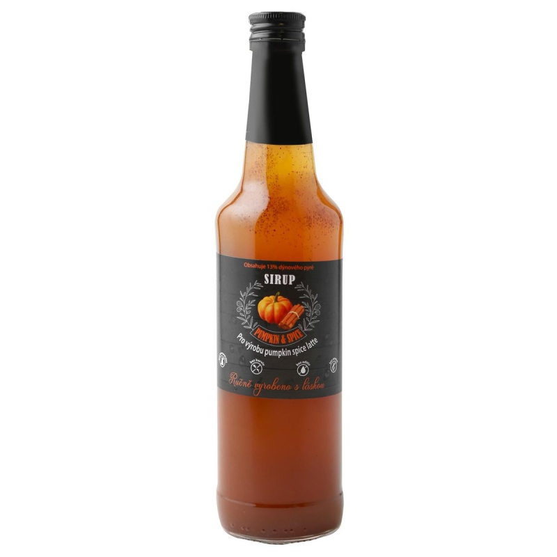 Fresca Dýňový sirup s kořením sklo