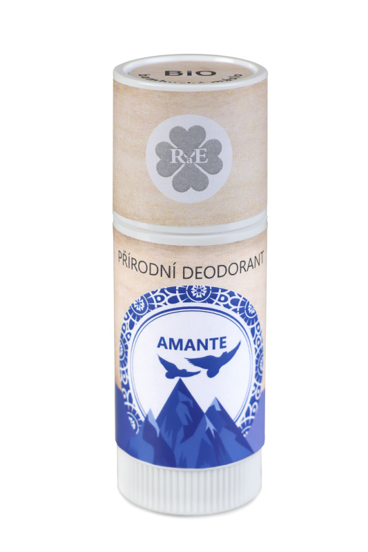 RaE Přírodní deodorant BIO bambucké máslo s vůní amante, 25ml