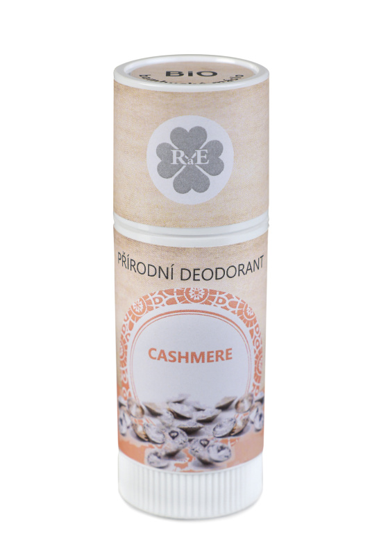 RaE Přírodní deodorant BIO bambucké máslo s vůní cashmere, 25ml