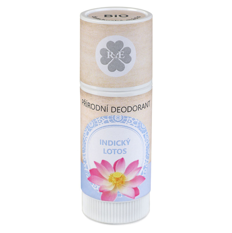RaE Přírodní deodorant BIO bambucké máslo s vůní indického lotosu, 25ml