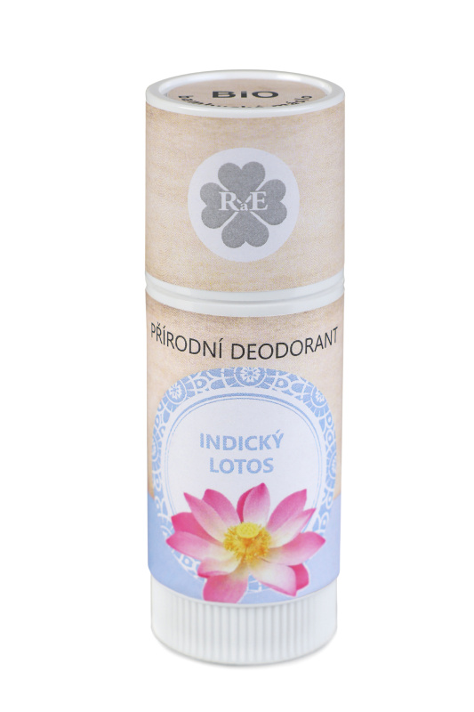 RaE Přírodní deodorant BIO bambucké máslo s vůní indického lotosu, 25ml