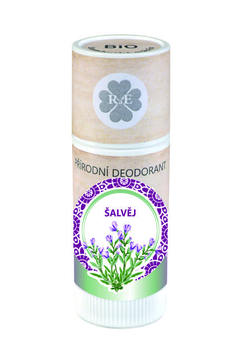 RaE Přírodní deodorant BIO bambucké máslo s vůní šalvěje, 25ml