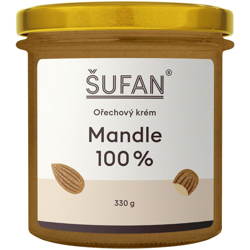 Šufan mandlové máslo 330 g