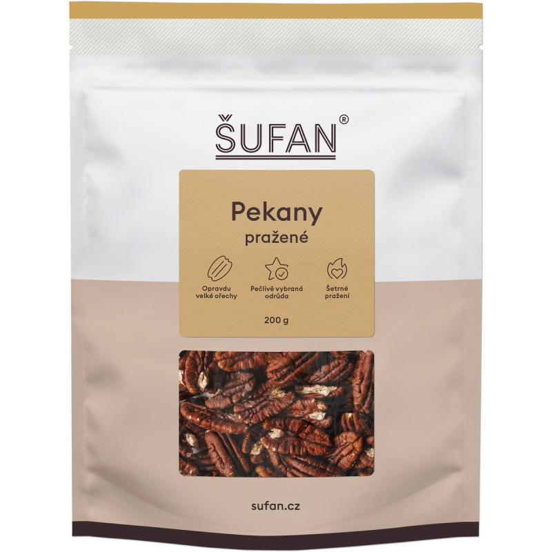 Šufan Pekanové ořechy pražené 200 g