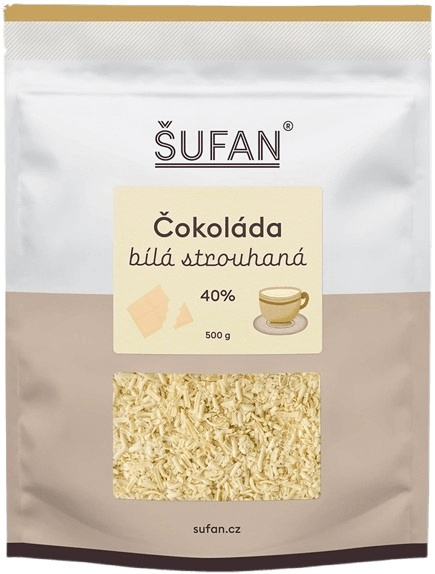 Šufan Šufán čokoláda 500 g - bílá čokoláda