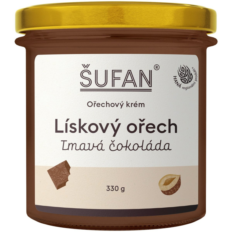 Šufan Lískovo-čokoládové máslo