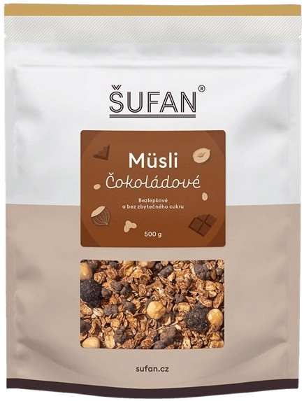 Šufan Müsli 500 g - čokoláda