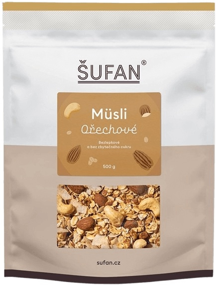 Šufan Müsli 500 g - ořech