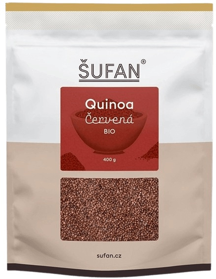 Šufan BIO Quinoa 400 g - červená