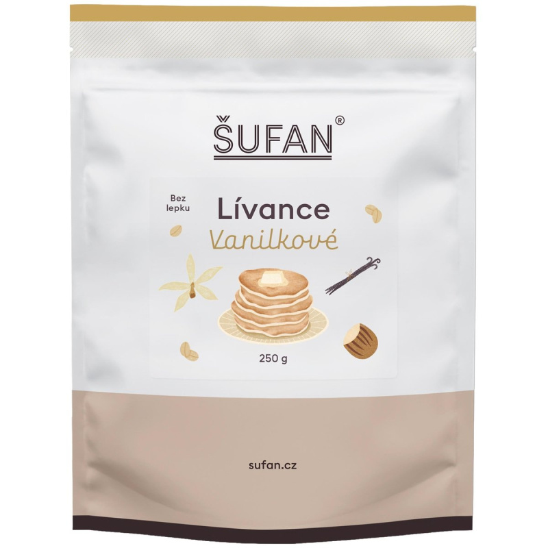 Šufan Lívance 250 g - vanilka