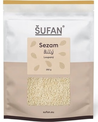 Šufan Sezam Bílý Loupaný 250 g