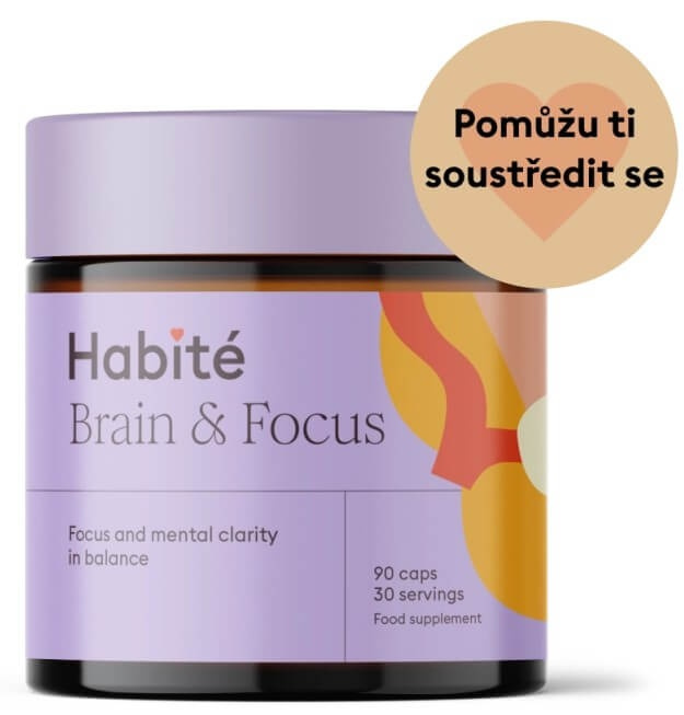 Šufan Habité Brain and Focus 90 kapslí