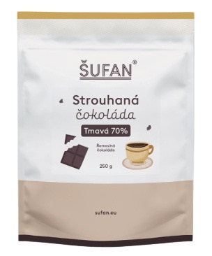 Šufan čokoláda 250 g - tmavá čokoláda