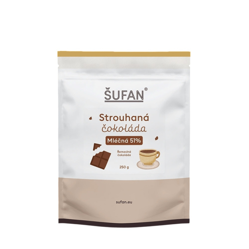 Šufan čokoláda 250 g - mléčná čokoláda