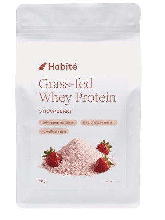 Šufan Grass-Fed Syrovátkový Protein 510 g - jahoda