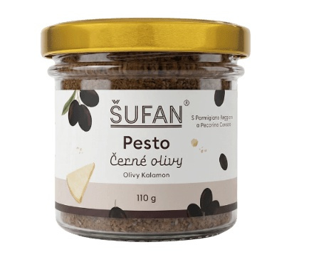 Šufan Pesto 110 g - černé olivy