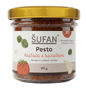 Šufan Pesto 110 g - rajčata s bazalkou
