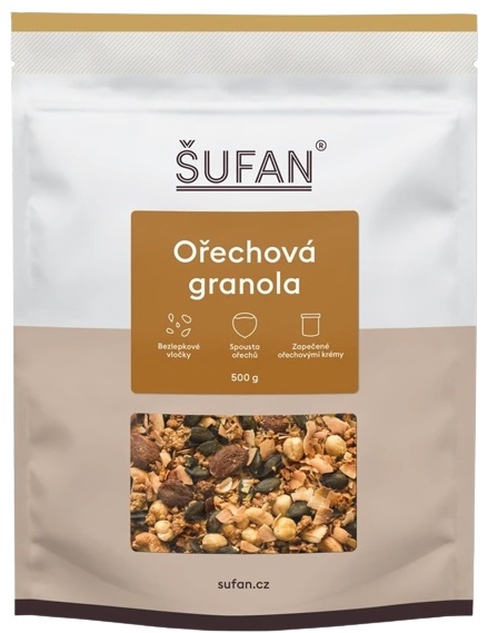 Šufan Granola 350 g - ořechová