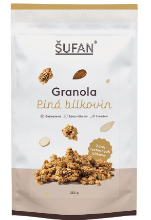 Šufan Granola 350 g - plná bílkovin