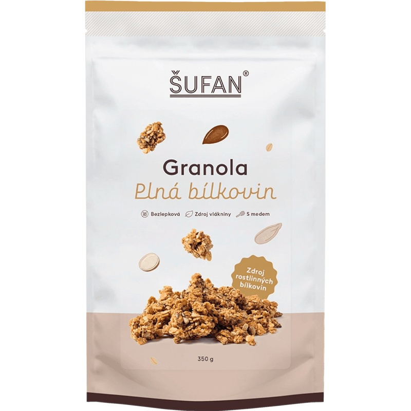 Šufan Granola 350 g - plná bílkovin