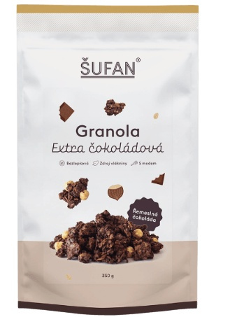 Šufan Granola 350 g - extra čokoládová