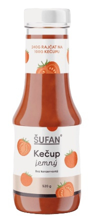 Šufan Kečup Jemný 520 g