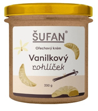 Šufan Ořechový Krém Vanilkový Rohlíček 330 g