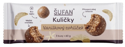 Šufan Kuličky 60 g - vanilkový rohlíček