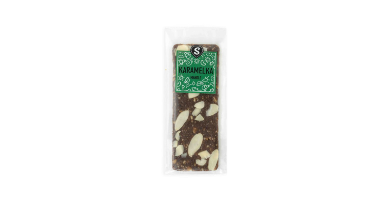 Karamelka mandle váha 50g