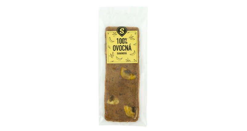 100% Ovocná tyčinka banánová váha 1kg (20x 50g)