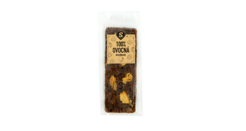100% Ovocná tyčinka meruňková váha 1kg (20x 50g)
