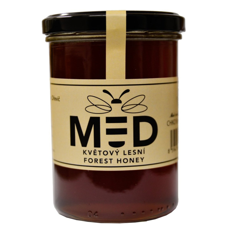 Včelí farma Dřevíč Med květový lesní