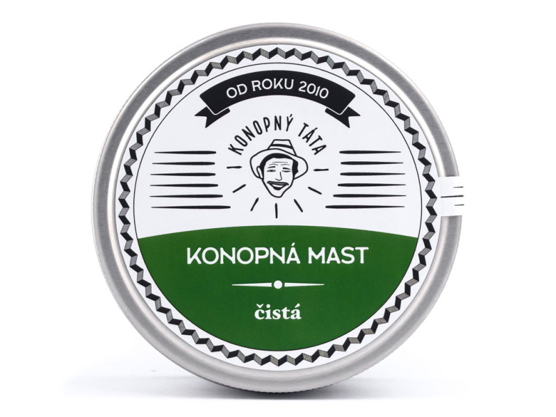 KONOPNÝ TÁTA KONOPNÁ MAST ČISTÁ Objem: 200 ml