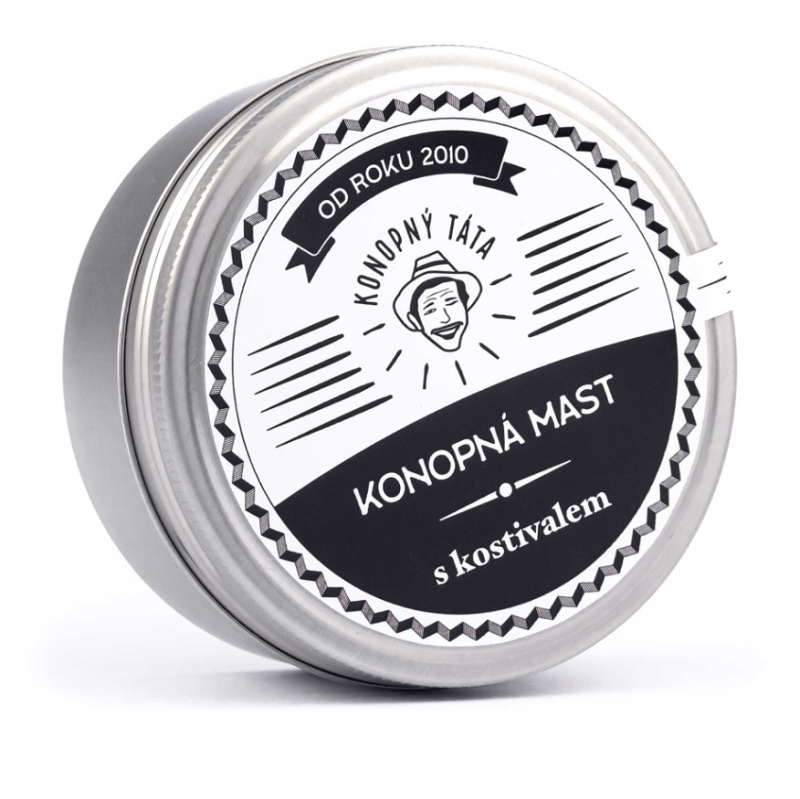KONOPNÝ TÁTA KONOPNÁ MAST S KOSTIVALEM Objem: 200 ml