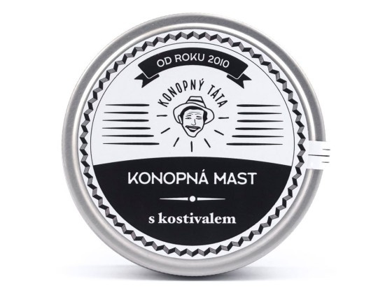KONOPNÝ TÁTA KONOPNÁ MAST S KOSTIVALEM Objem: 200 ml