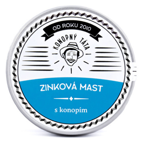 KONOPNÝ TÁTA ZINKOVÁ MAST S KONOPÍM