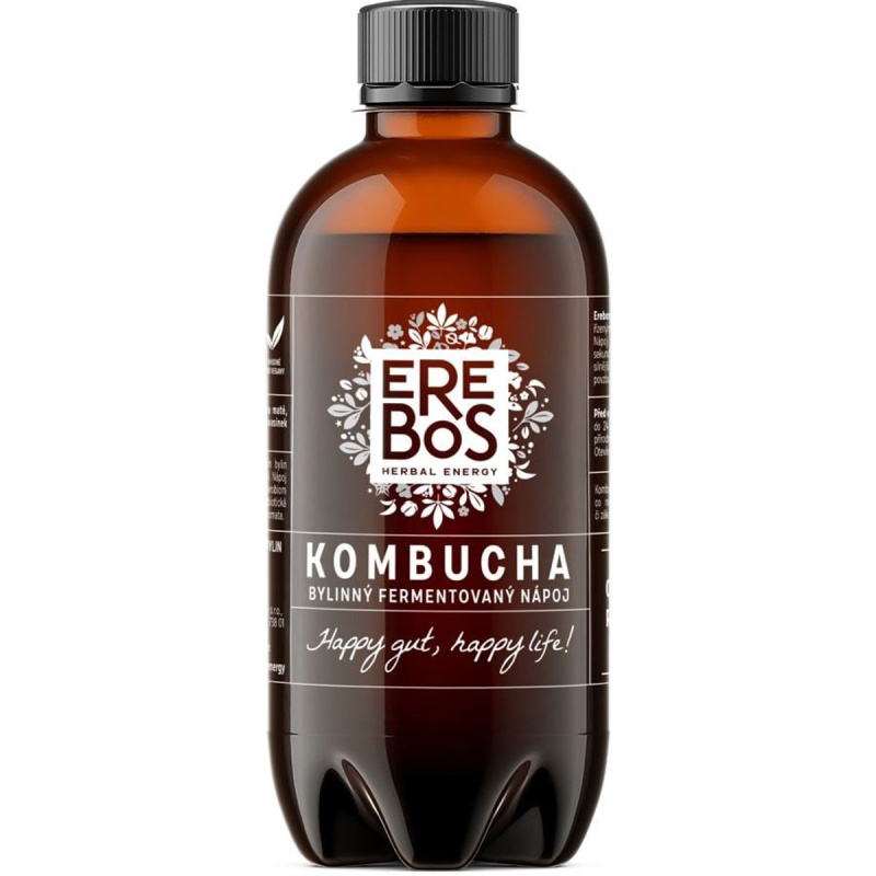 Erebos Kombucha bylinný fermentovaný nápoj