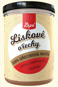 Lískooříškové máslo váha 400g