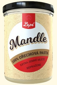 Mandlové máslo váha 400g
