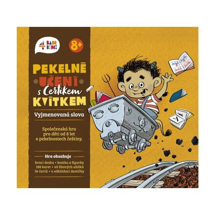 4bambini s.r.o. Pekelné učení s Čertíkem Kvítkem: Vyjmenovaná slova