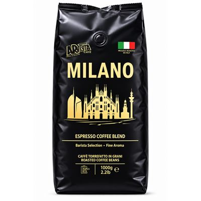 ARVISTA Milano zrnková káva 1000 g