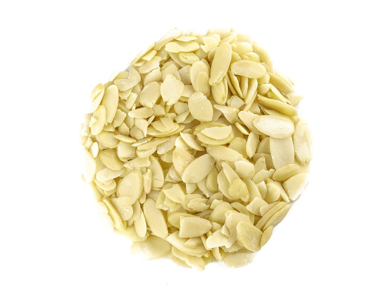 Mandle loupané plátky váha 500g