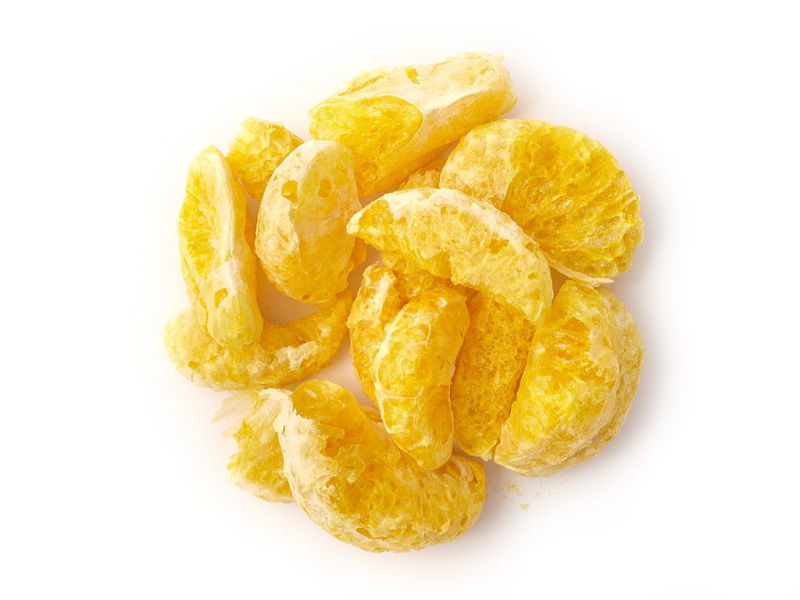 Mandarinky lyofilizované váha 500g