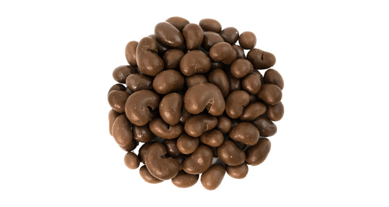 Kešu ořechy v 31% mléčné čokoládě váha 500g